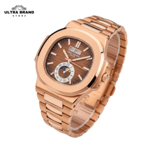 AAA Patek Philippe Nautilus 5726/1A Rose Gold Chocolate Dial