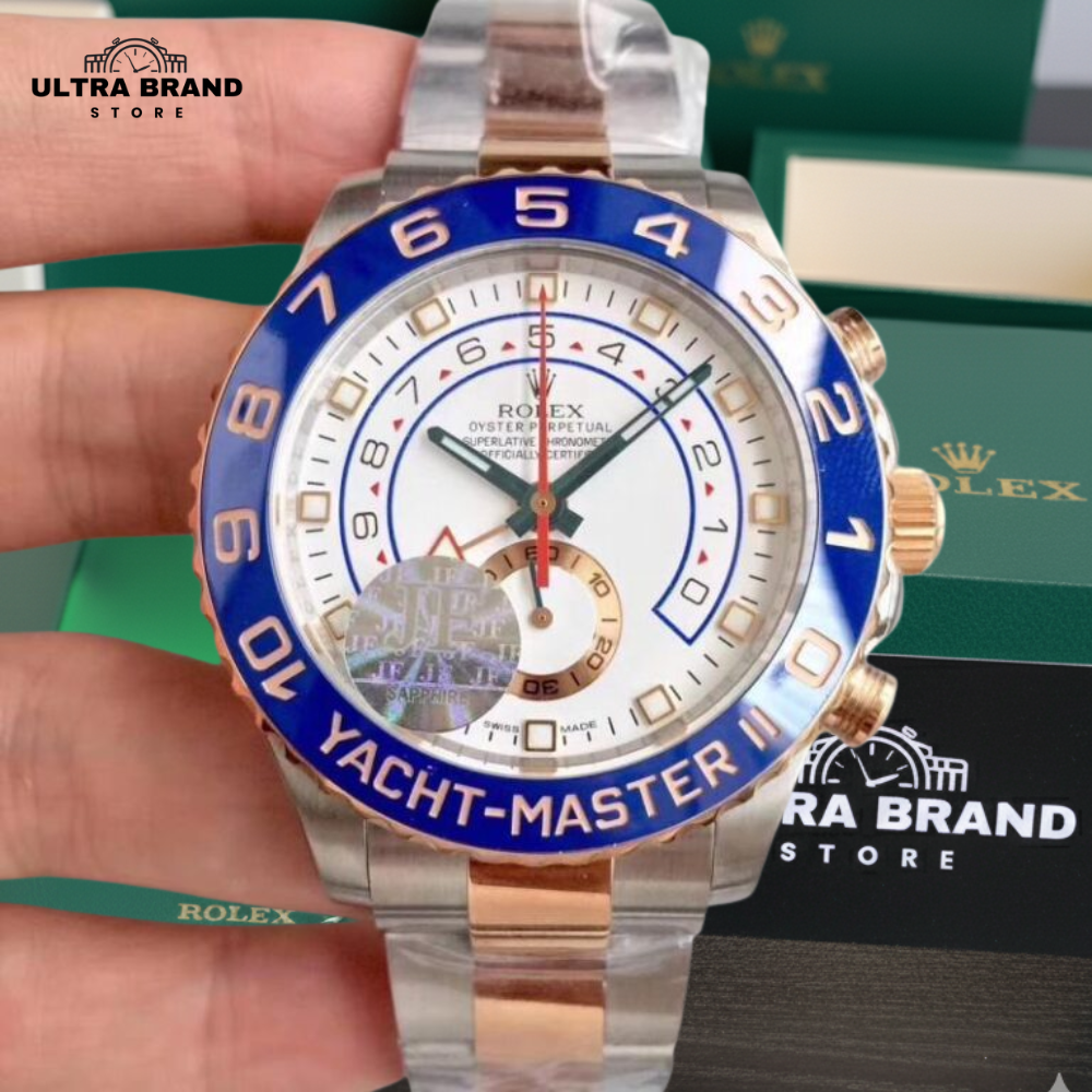 AAA Rolex Yacht-Master II 116681 Clone 2 Tone - Image 2