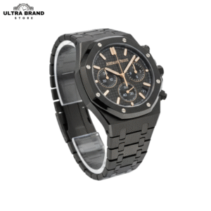 AP Royal Oak Chronograph Ceramic All Black Replica With 4401 Clone Movement