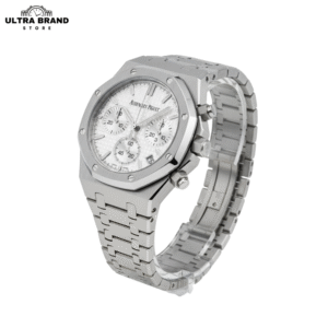 AP Royal Oak Ref26240 Silver/White Dial Chronograph 4401 Movement Super Clone