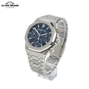 Audemars Piguet Replica Royal Oak Ref.26240 Stainless Steel Blue Dial Chrono 4401 Clone Movement