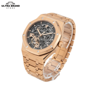 Audemars Piguet Royal Oak Skeleton Rose Gold Ref15407 Super Clone Replica