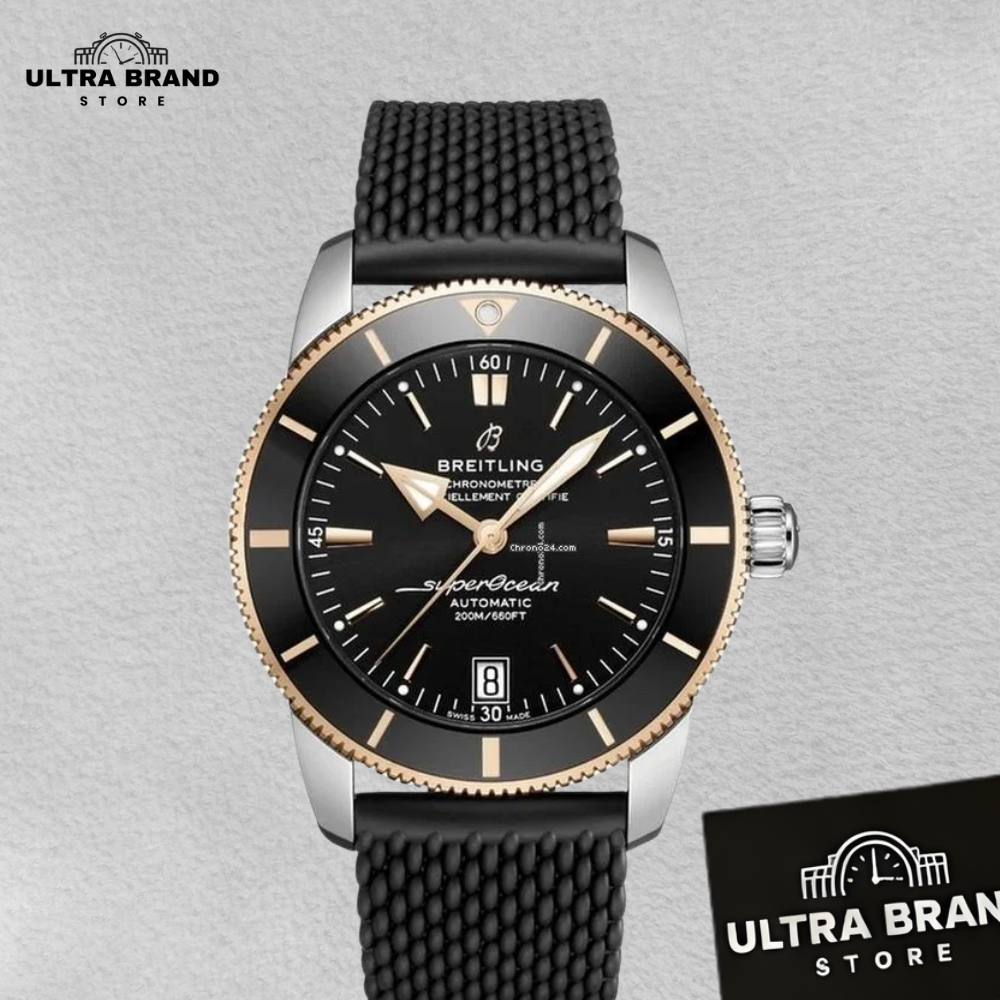 Fake Breitling Superocean Heritage 2 Black Rubber Strap Ref.AB201012 - Image 3