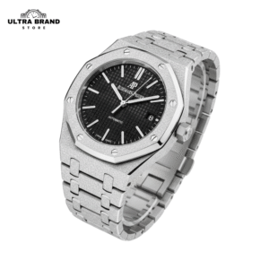 Frosted AP Royal Oak 15400 Black Dial