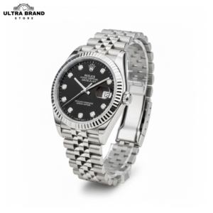 Rolex Datejust 36mm Black Dial Diamond Hour Markers Super Fake With Clone 3235 Movement