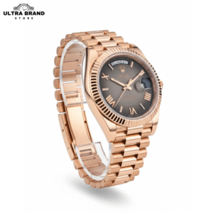 Rolex Day Date 40 Oscars Rose Gold Slate Ombre Dial Super Clone