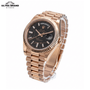 Rolex Day Date 40 Rose Gold Eisenkiesel Dial 3255 Movement