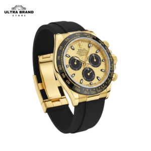 Rolex Oysterflex Daytona 116518LN Gold Champagne dial AAA Replica