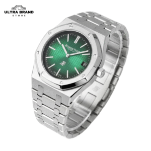 AP Royal Oak Jumbo Ref15202 Green Dial Swiss 2121 Clone Movement Copy