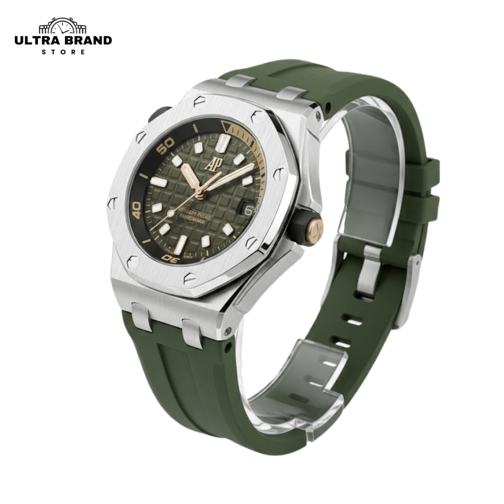 AP Royal Oak Offshore Diver 15710ST.OO.A027CA.01 2021 Olive Green