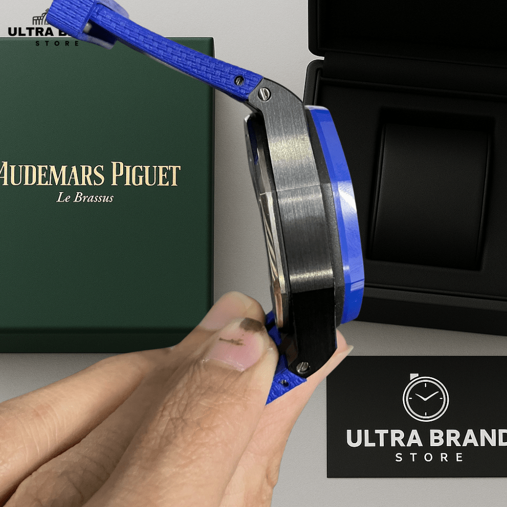 Audemars Piguet Royal Oak Offshore Smoked Blue Dial Clone Copy - Image 3