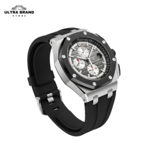 Audemars Piguet Royal Oak Offshore Titanium Black bezel Grey Dial Replica