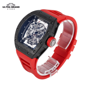 BBRF Richard Mille RM55 Red Strap NTPS Carbon Fiber Perfect Replica