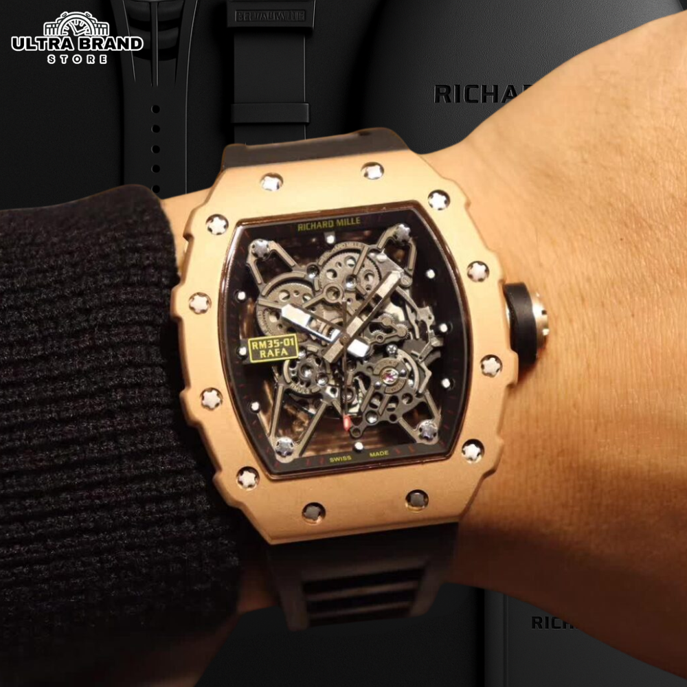 Replica Richard Mille Nadal RM 35-01 Rafa ZF V2 Rose Gold - Image 3