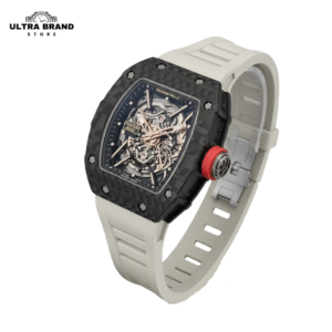 Richard Mille RM35-02 Rafael Nadal grey STrap Black NTPT Carbon Fiber Case Super Replica