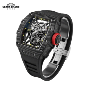 Richard mille RM35-02 Rafa Nadal Black textured Case High-End Copy