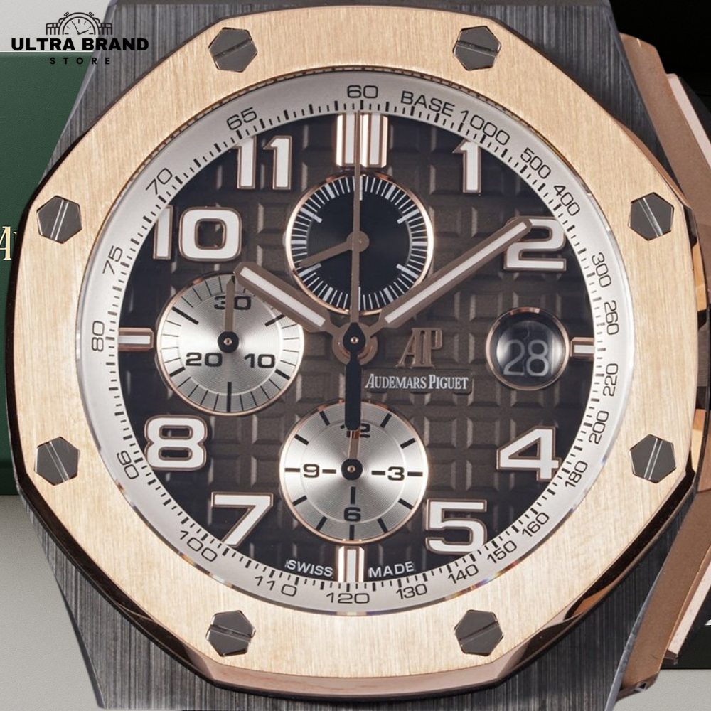 Super Replica AP Royal Oak Offshore Chronograph 26405NR.OO.A002CA.01 Swiss Clone 3126 Movement - Image 3