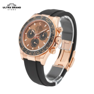 Oysterflex Rolex Daytona Ref.116515LN Rose Gold Chocolate Dial Superclone