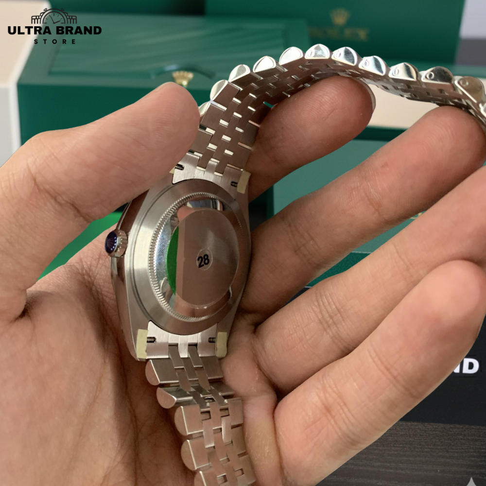 Rolex Datejust 41 Blue Motif Dial 3235 Swiss Movement Replica - Image 3