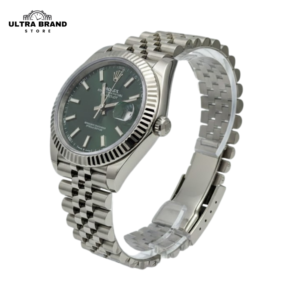 Rolex Datejust 41 Mint Green Dial 3235 Movement Replica Clean Factory