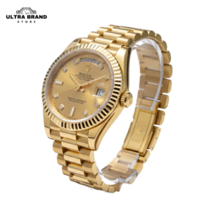 Rolex Day-Date 36 Yellow Gold Champagne Dial 3255 movement