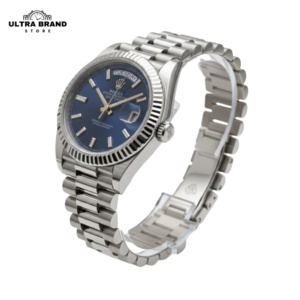 Rolex Day-Date Blue Face Swiss 3255 Clone movement Super Clone