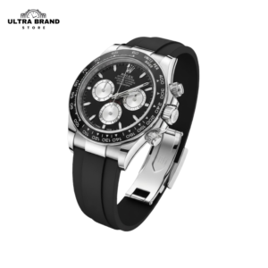 Rolex Daytona 126519LN Oysterflex Black Dial Super Clone 4131 Movement