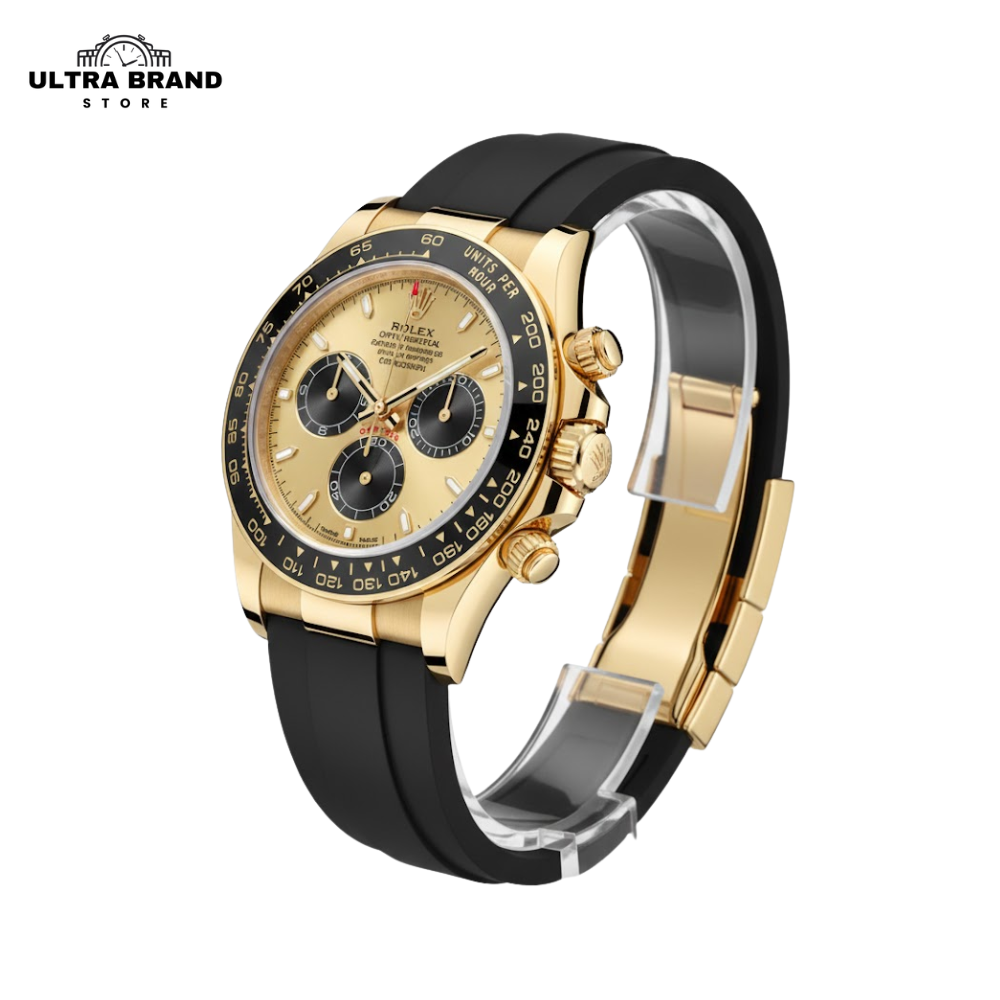 Rolex Daytona Pikachu Oysterflex Yellow Gold Replica Ref126518