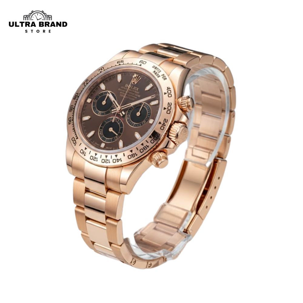 Rolex Daytona Rose Gold Chocolate Dial Super Clone 4130 Movement