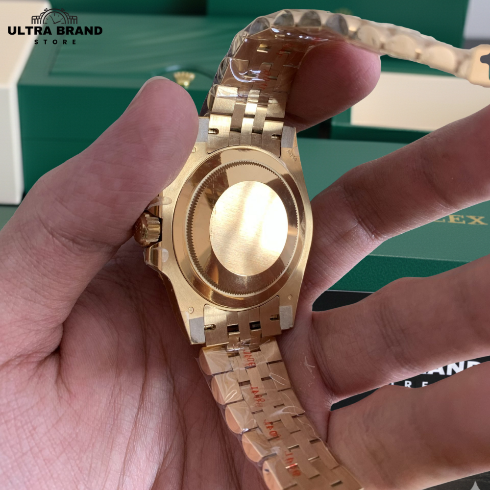 Rolex GMT Master 2 Gold Jubilee 126718GRNR Replica 3285 Clone Movement - Image 3
