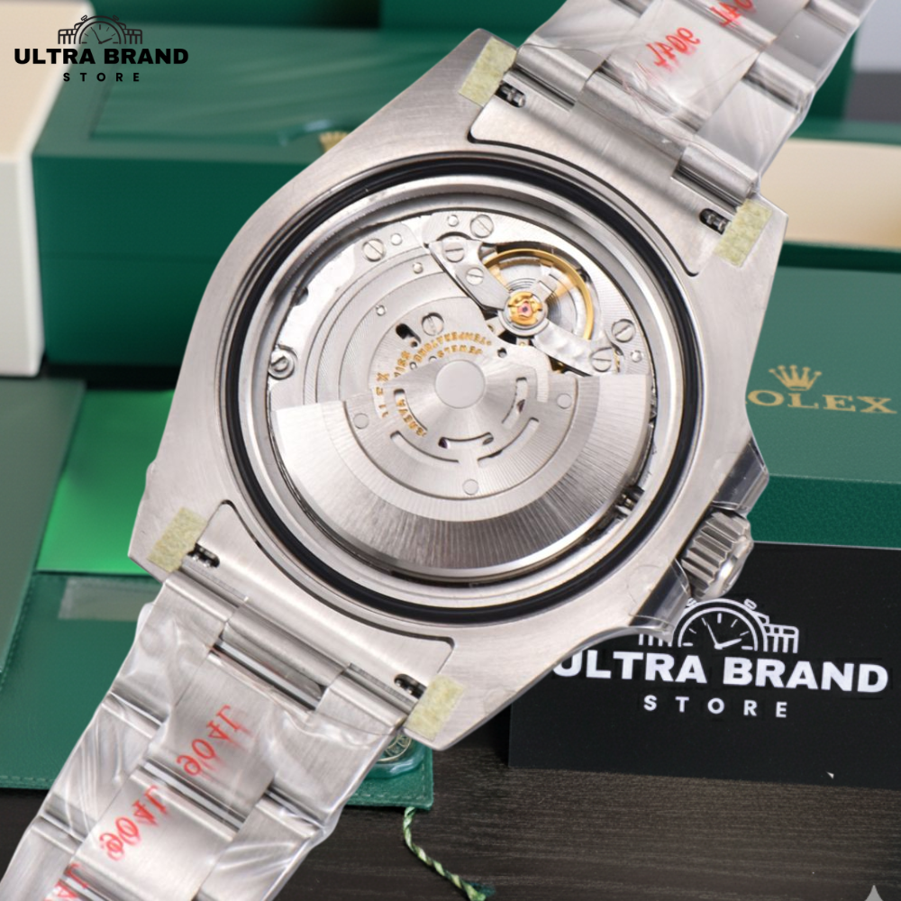 Fake Rolex Oyster Perpetual Green Dial 41mm 3230 Movement - Image 3