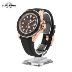 Rolex Yacht-Master Yellow Gold Oysterflex Replica Movement Watch